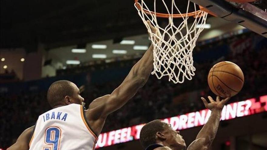 Un Ibaka pletórico es clave en la victoria de los Thunder