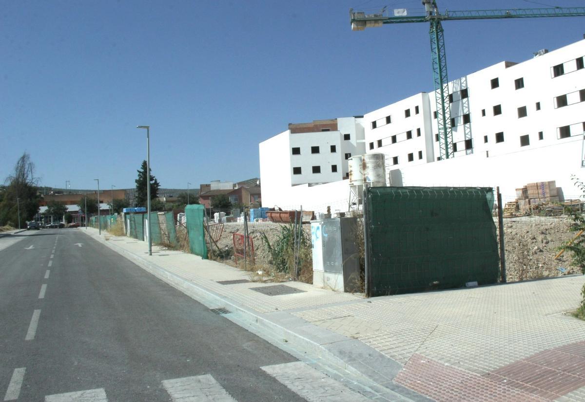 Construcción de viviendas en Lucena.