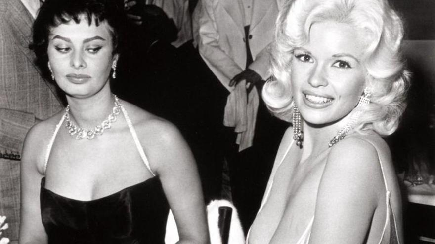 Sophia Loren y Jane Mansfield