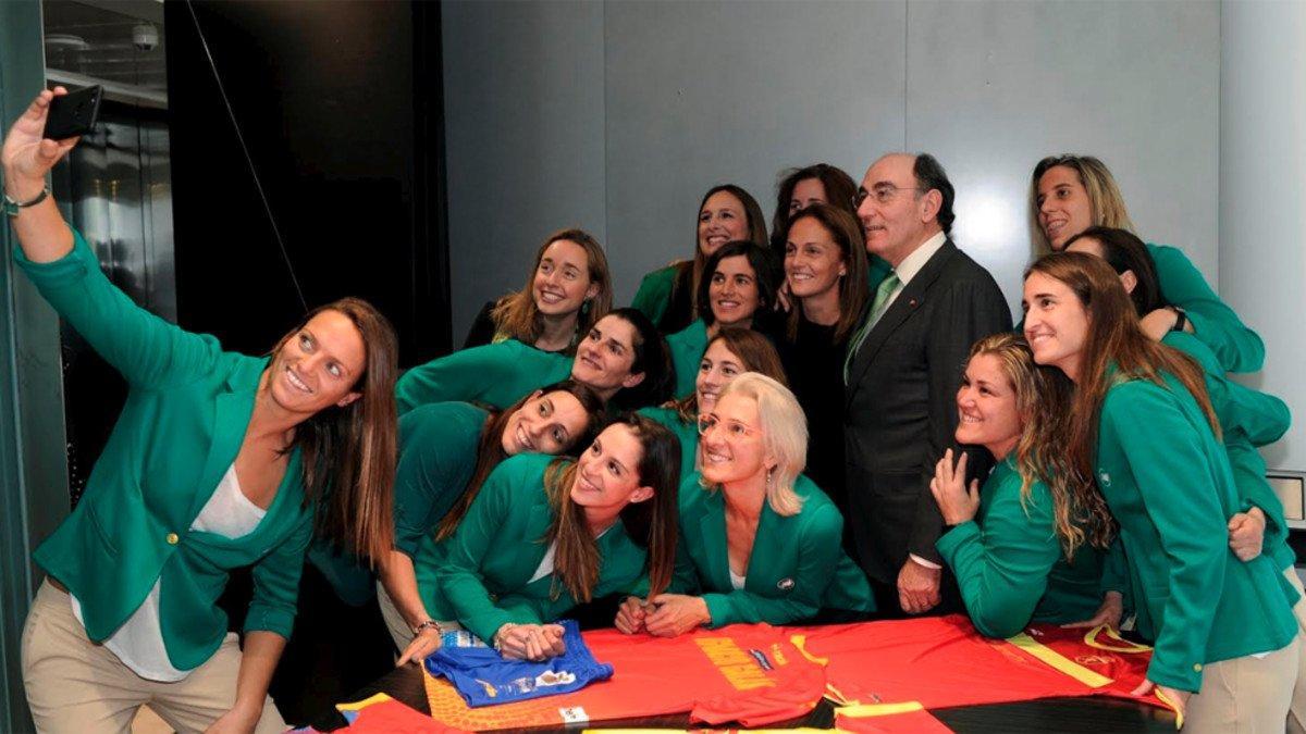 El selfie con el presidente de Iberdrola