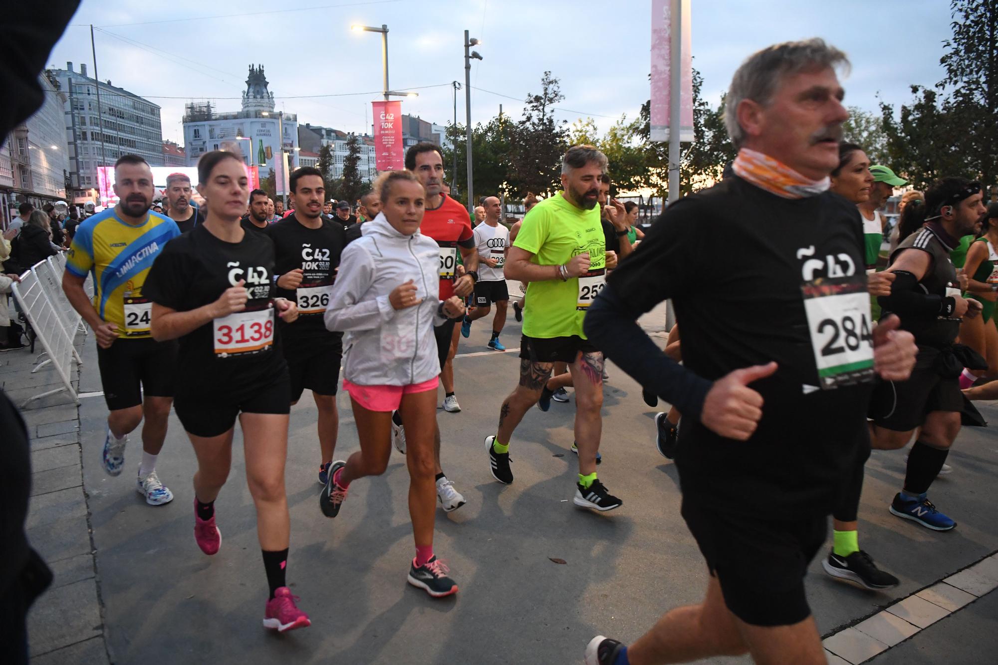 Las imágenes del Maratón de A Coruña