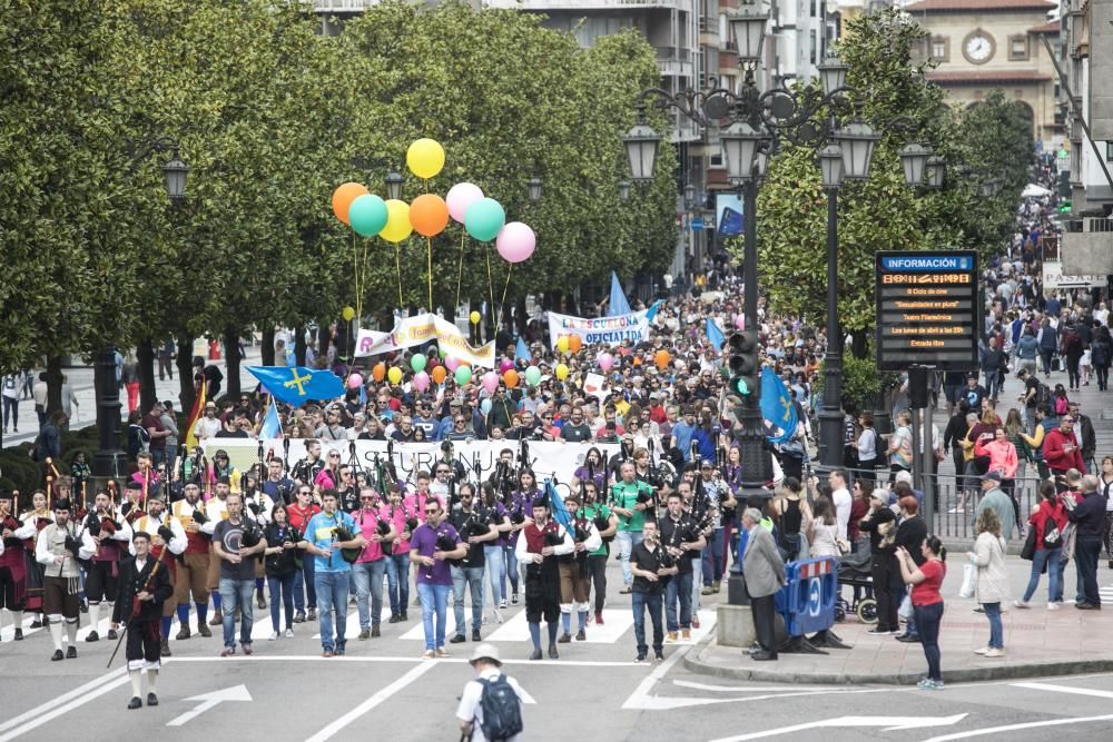 La manifestación, en imágenes