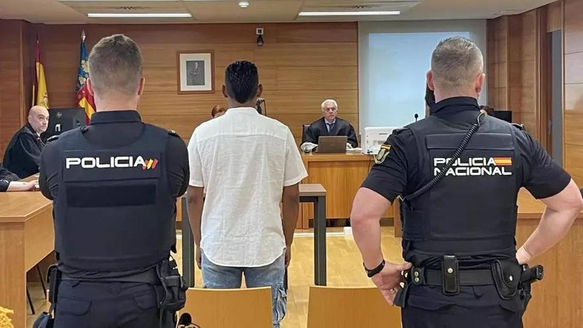Imagen del juicio en la Sección Segunda de la Audiencia Provincial el pasado julio.