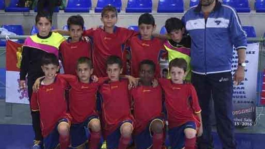 El equipo zamorano que compitió en Talavera de la Reina.