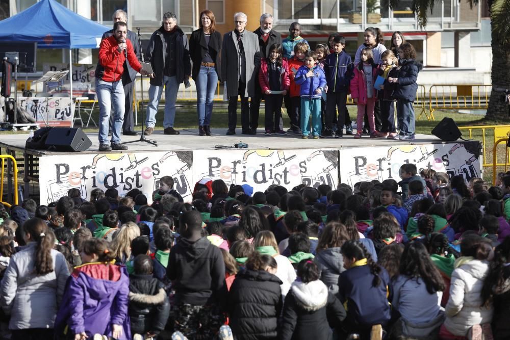 Les escoles de Girona celebren el Dia de la Pau