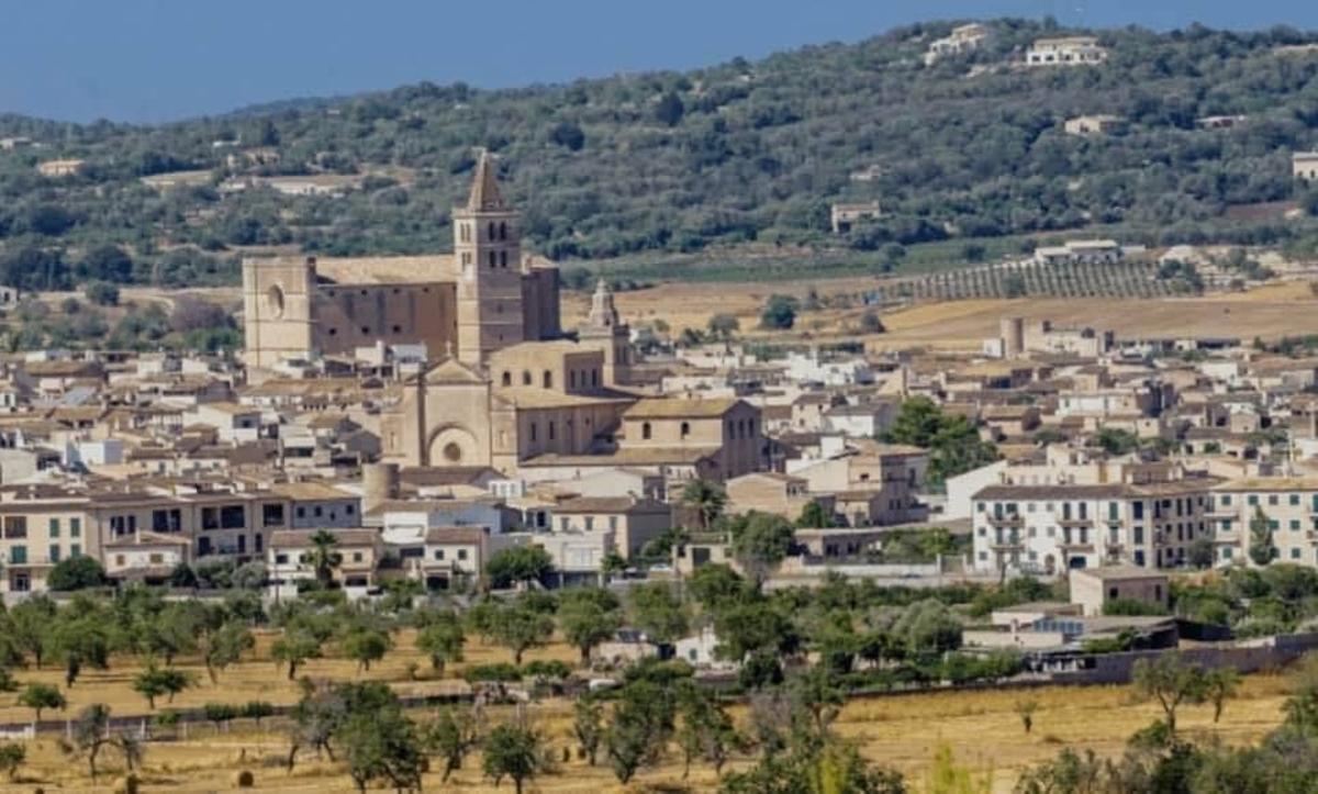 Vista general de Porreres donde la denunciada ocupó una vivienda en mayo de 2024.