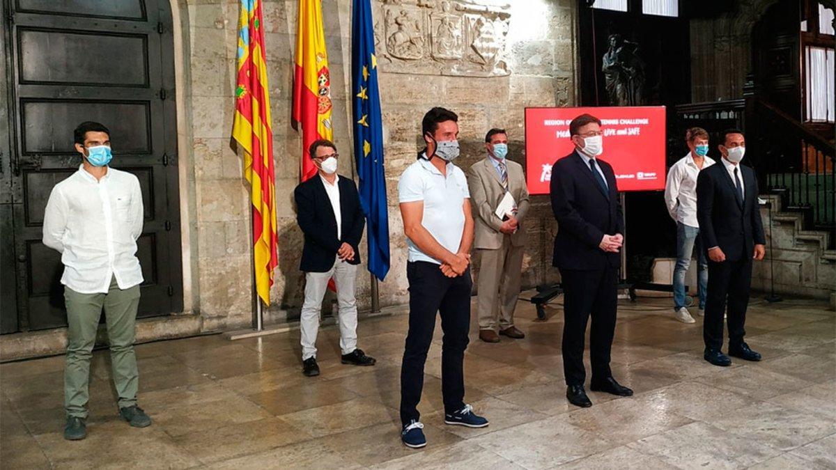 Bautista, en el acto de la Generalitat