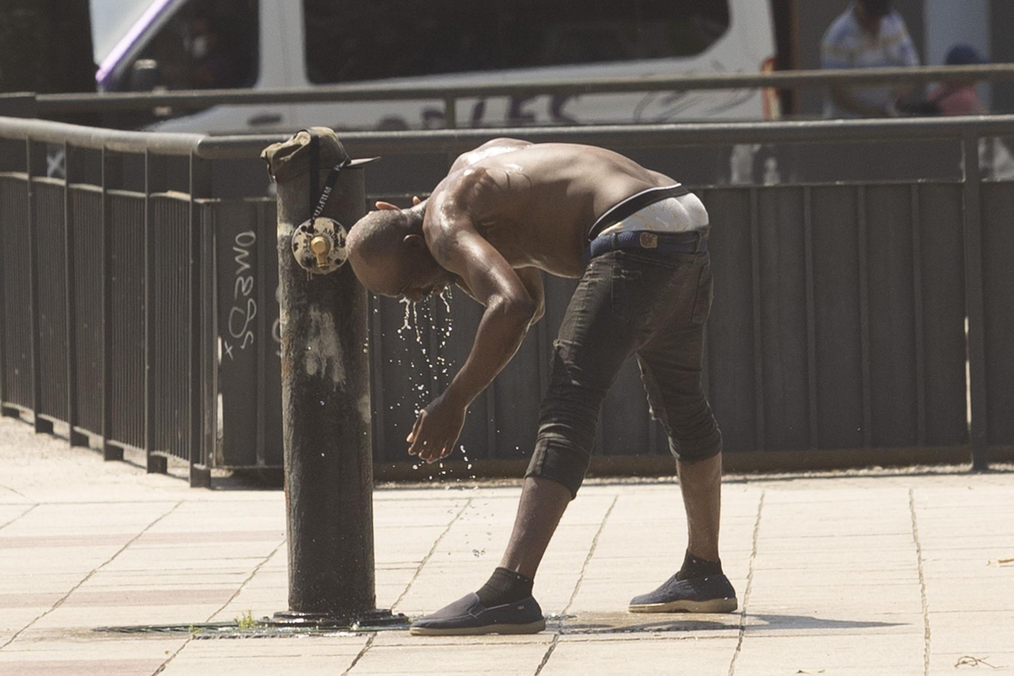 En imágenes: Calor en Oviedo