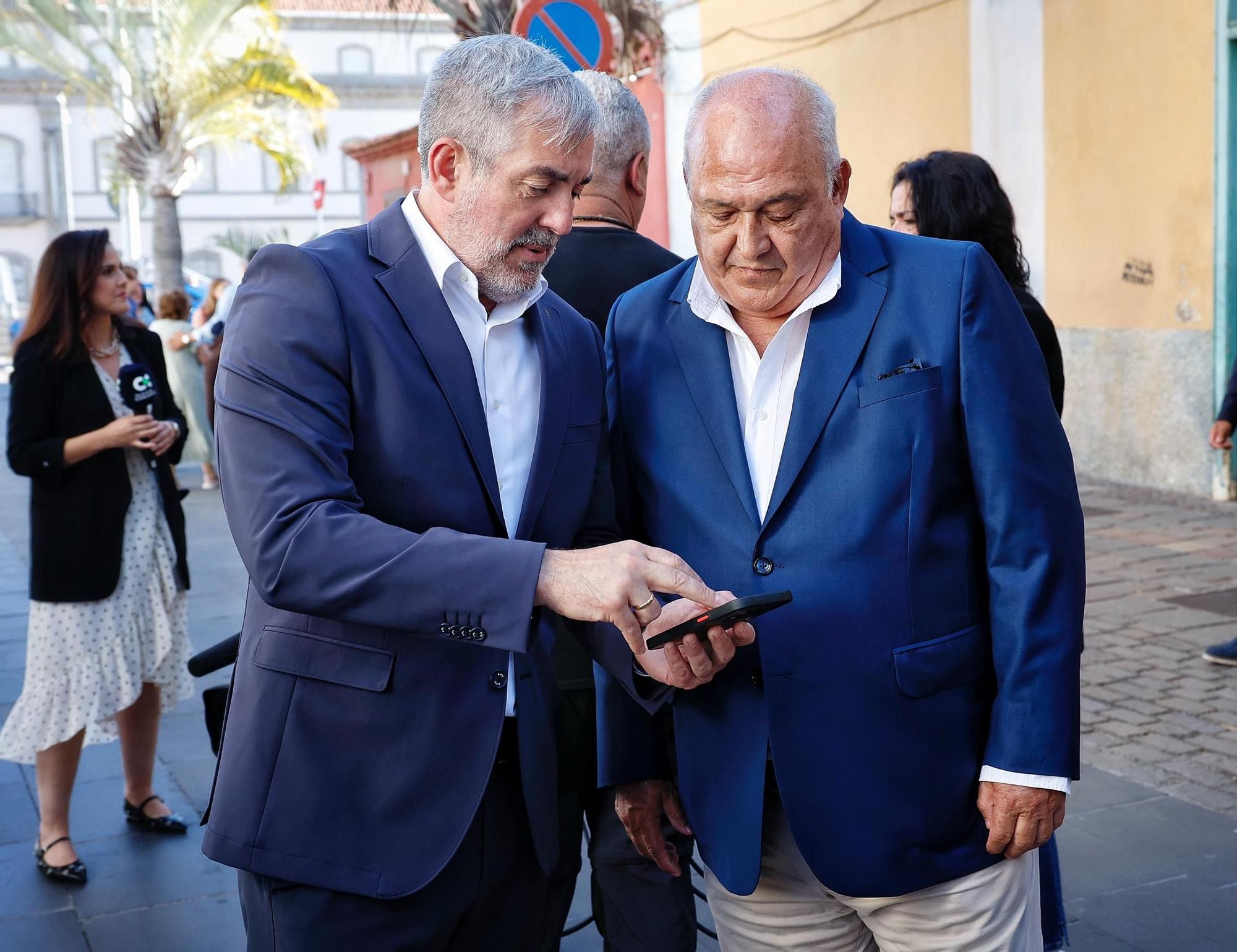 Funeral en memoria del expresidente Manuel Hermoso