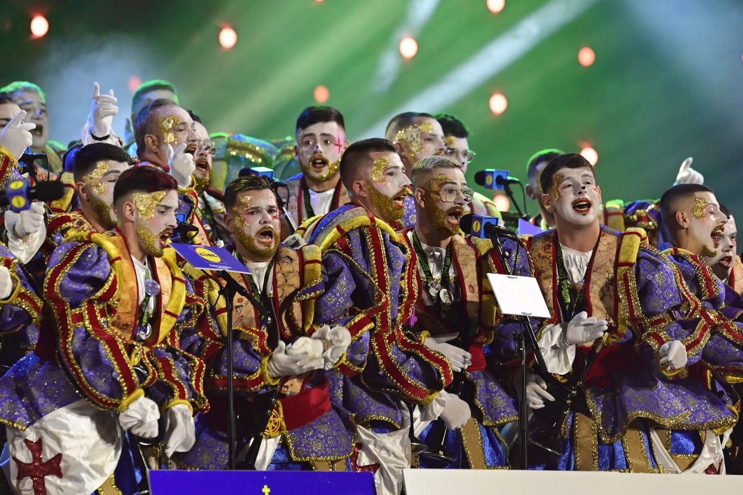 Los Majaderos, en su actuación en la segunda fase del certamen.