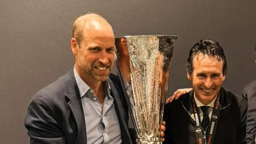 Unai Emery, sobre el Príncipe Guillermo de Inglaterra: “Es un fenómeno. Está con los jugadores, come con nosotros, habla de fútbol y de la vida..."