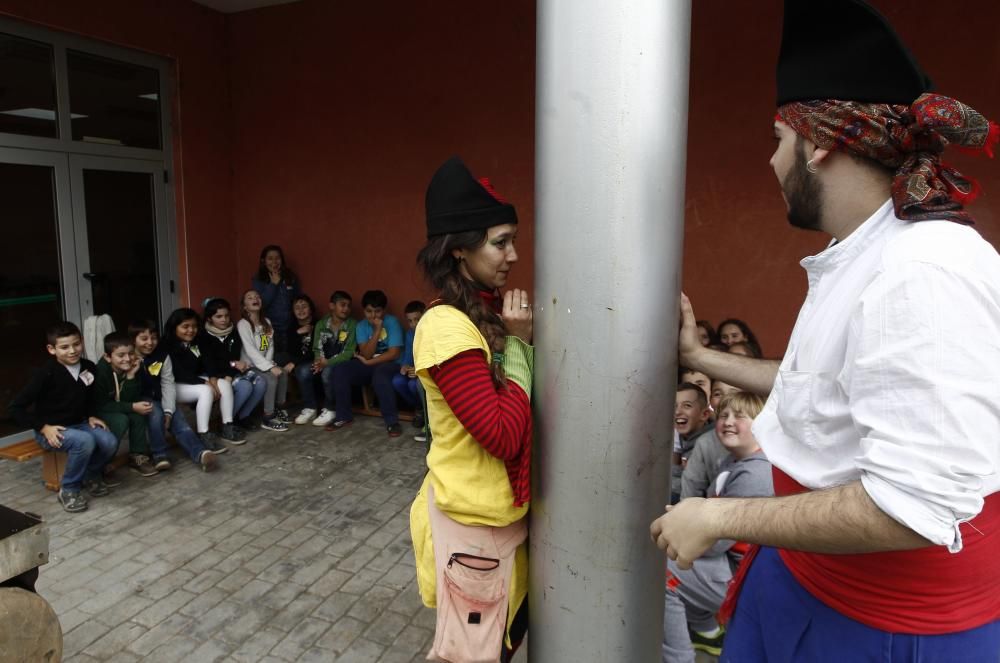 Amagüestu en el Colegio Poeta Ángel González