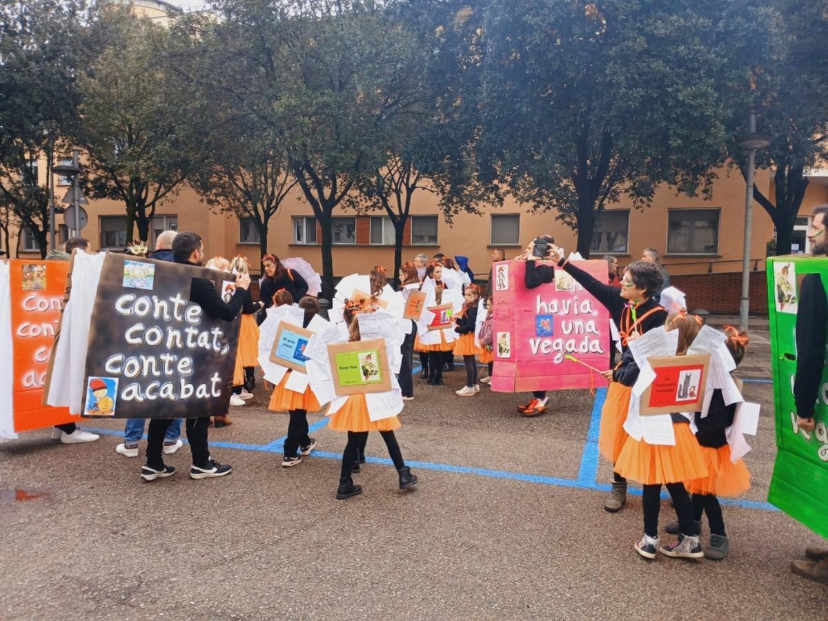 Una imatge del Carnaval de Salt.