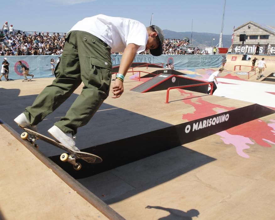 Los ''skaters'' dieron lo mejor de sí mismos en las semifinales de O Marisquiño.