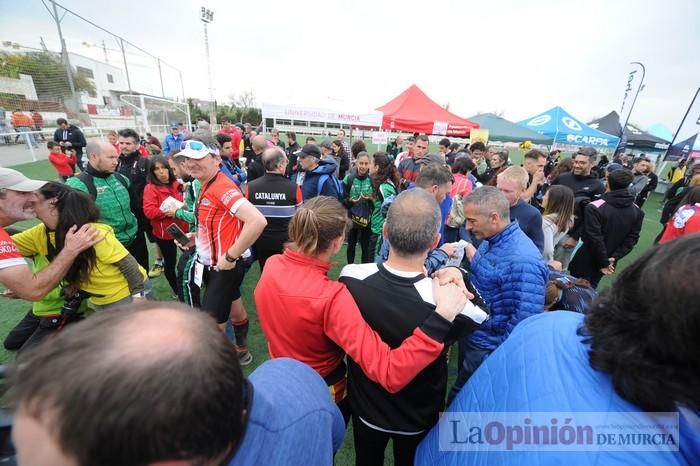 Llegada y entrega de trofeos de El Valle Trail