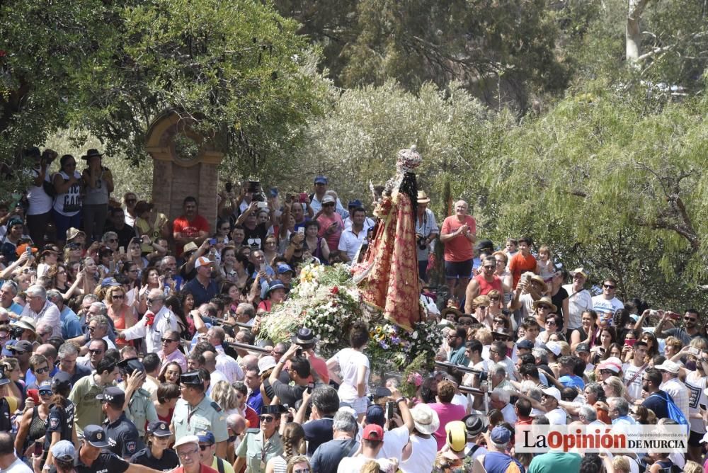 Romería de la Virgen de la Fuensanta: Llegada al S