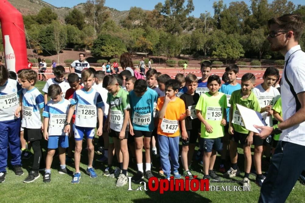 Final Cross Escolar de Lorca: Benjamin masculino