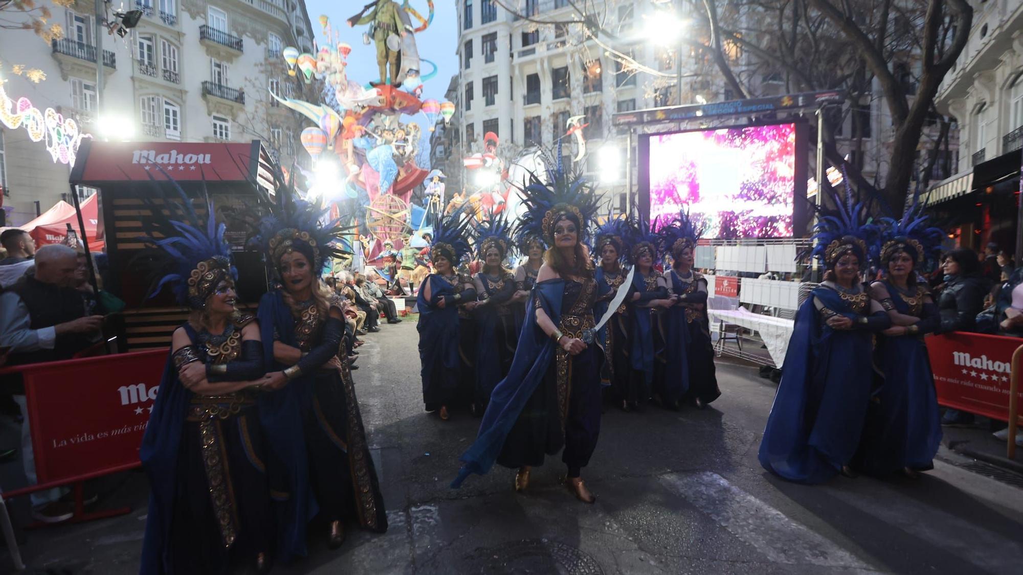 La Gran Parada Mora de la falla Almirante Cadarso, en imágenes