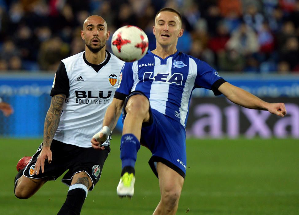 Alavés - Valencia, en imágenes