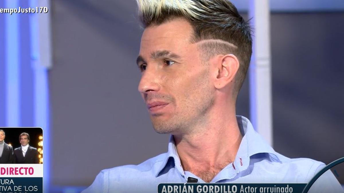 Adrián Gordillo, en 'El Tiempo Justo'.