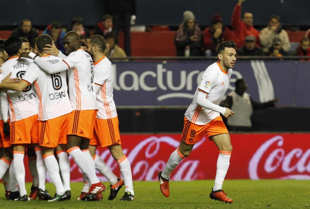 Las imágenes del Osasuna - Valencia