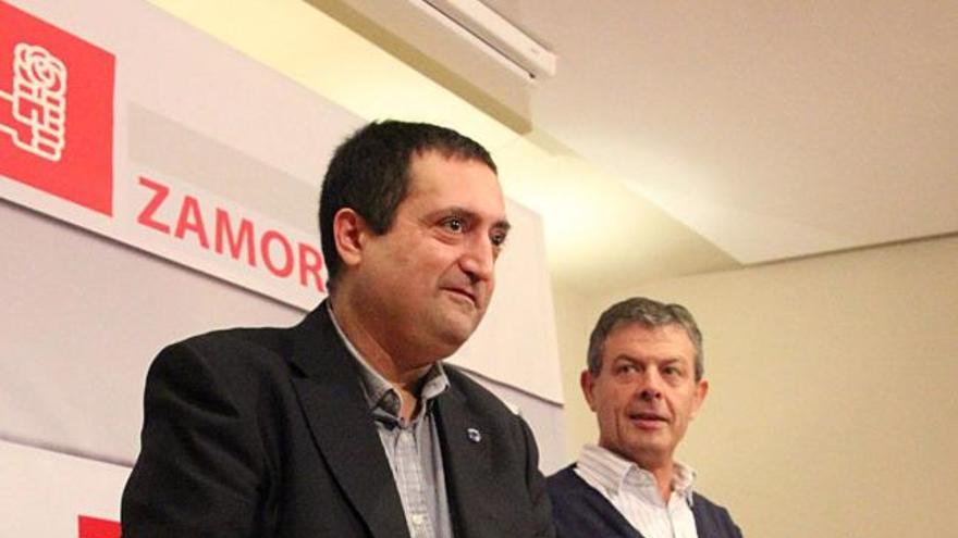 Félix Rodríguez y Manuel Fuentes, del PSOE.