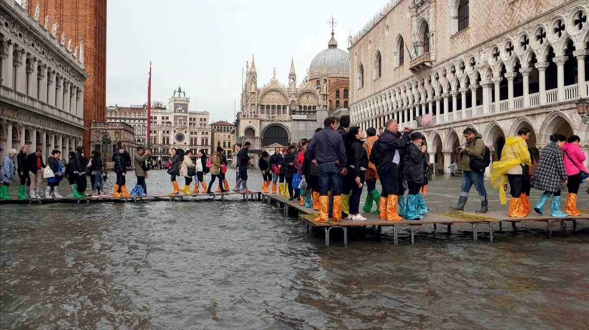 Venecia después del 'acqua alta'