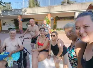 "Los días de piscina nos dan la vida"