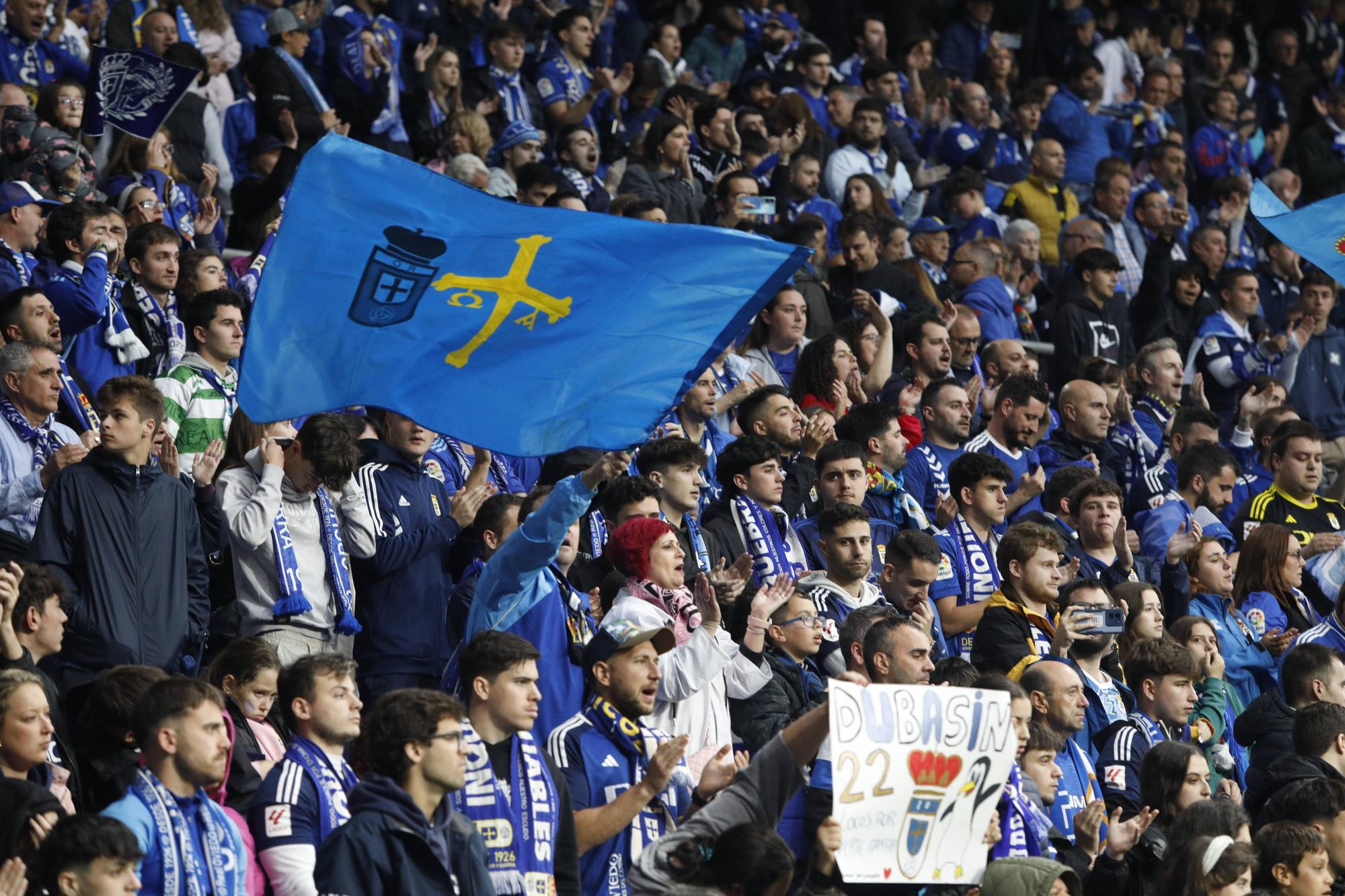 EN IMÁGENES: La vibrante ida del play-off entre Oviedo y Eibar