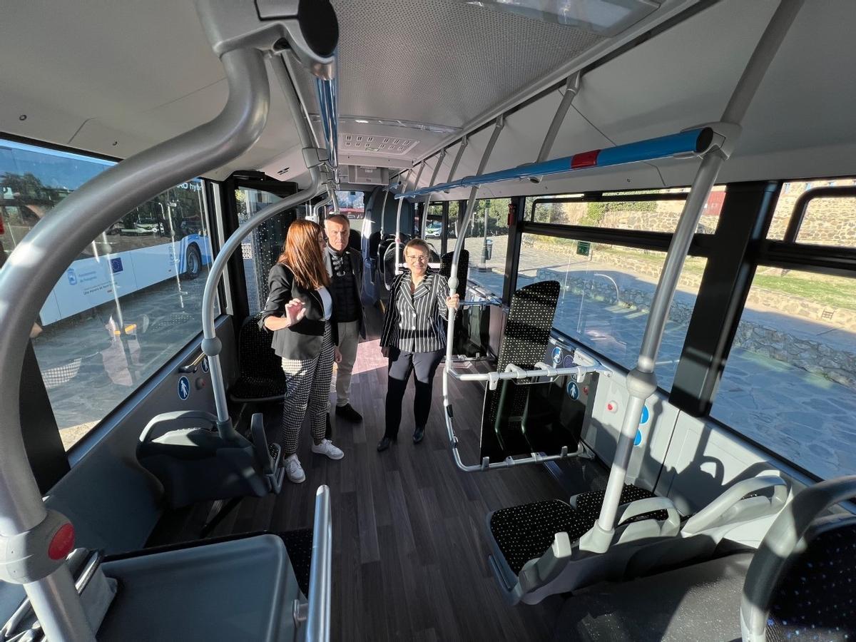 Los nuevos autobuses tendrán capacidad para 90 pasajeros, 25 sentados.