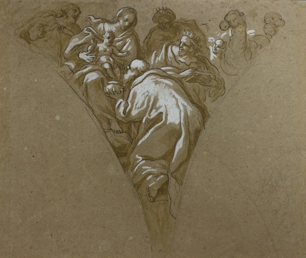 Dibujo de Vergara, sustraido de San Miguel de los Reyes.