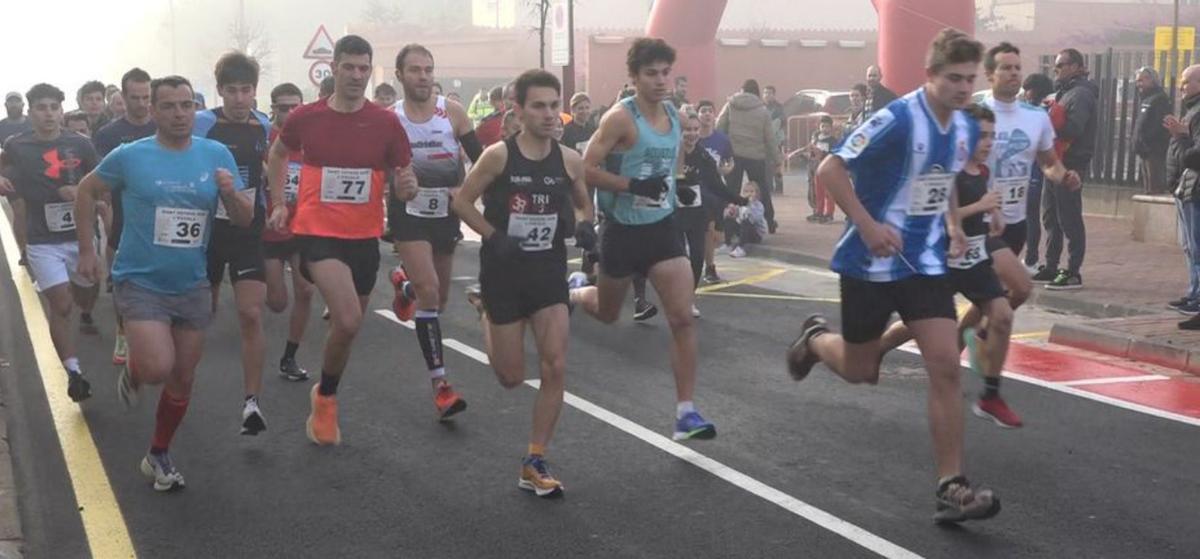 La Sant Esteve Run de l’Escala, amb uns 80 corredors.  | IVAN GARCIA