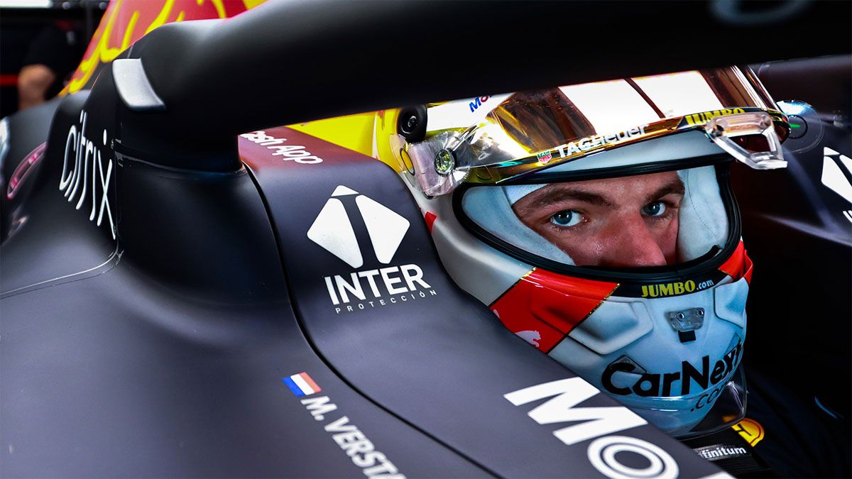 Verstappen llega líder al circuito propiedad de Red Bull
