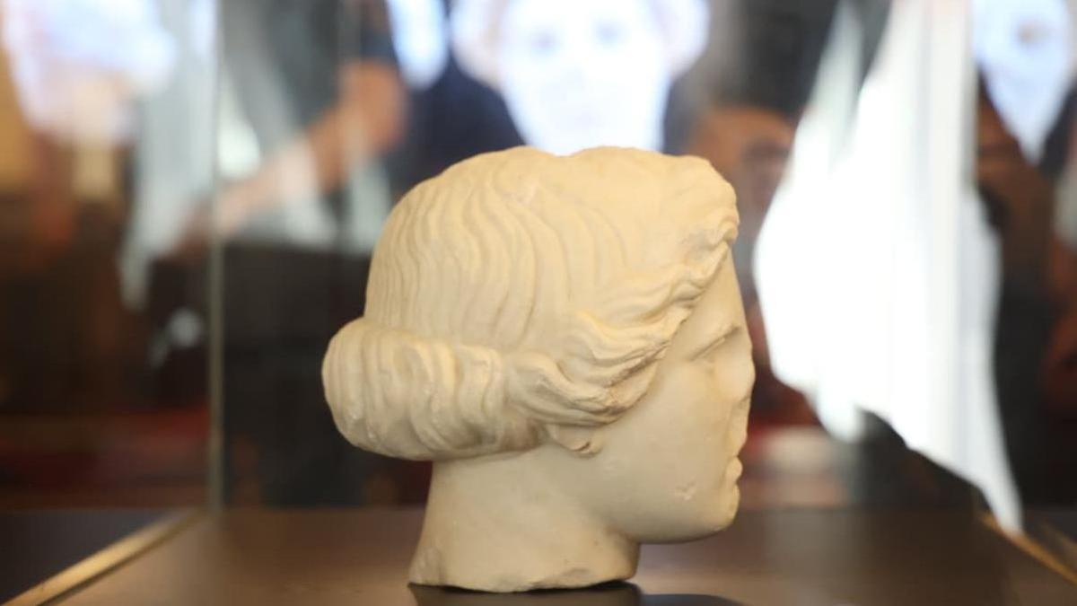 La Venus de Alicante, cabeza romana hallada en La Almadraba