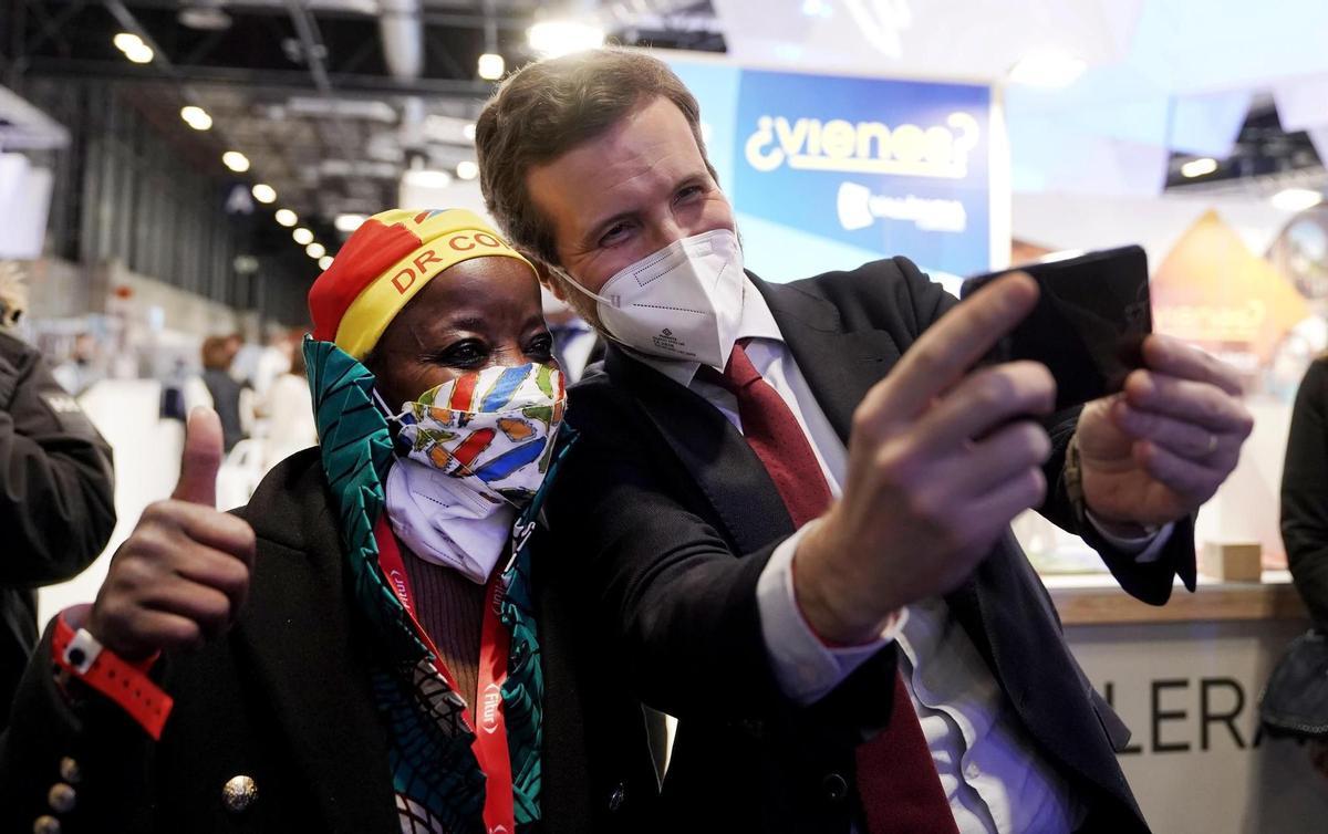 Pablo Casado, en Fitur.