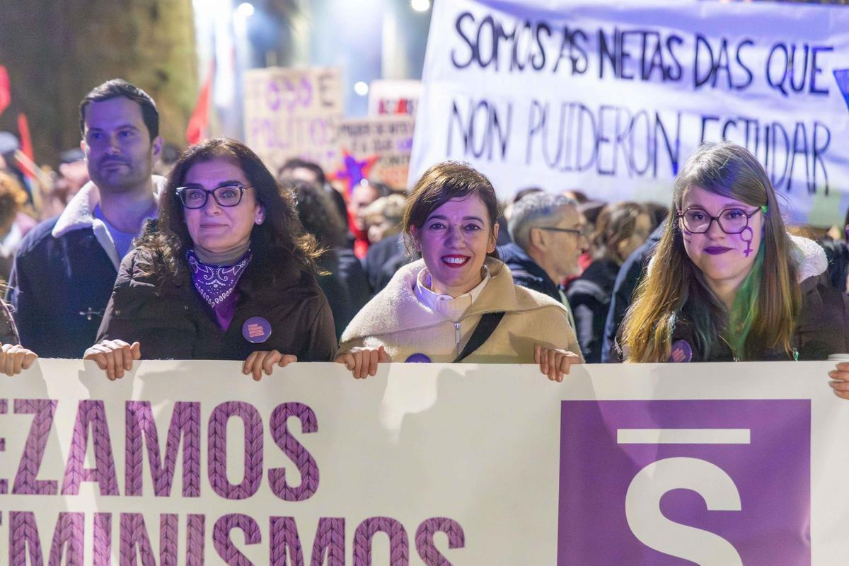 Un grito pola igualdade. 8M en Santiago
