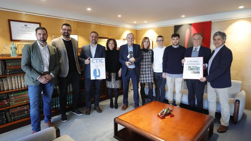 Priesca, director de Rural Tech, al recibir el &quot;Asturiano del mes&quot;: &quot;La productividad mejora cuando la tecnología se aplica bien a entornos rurales&quot;