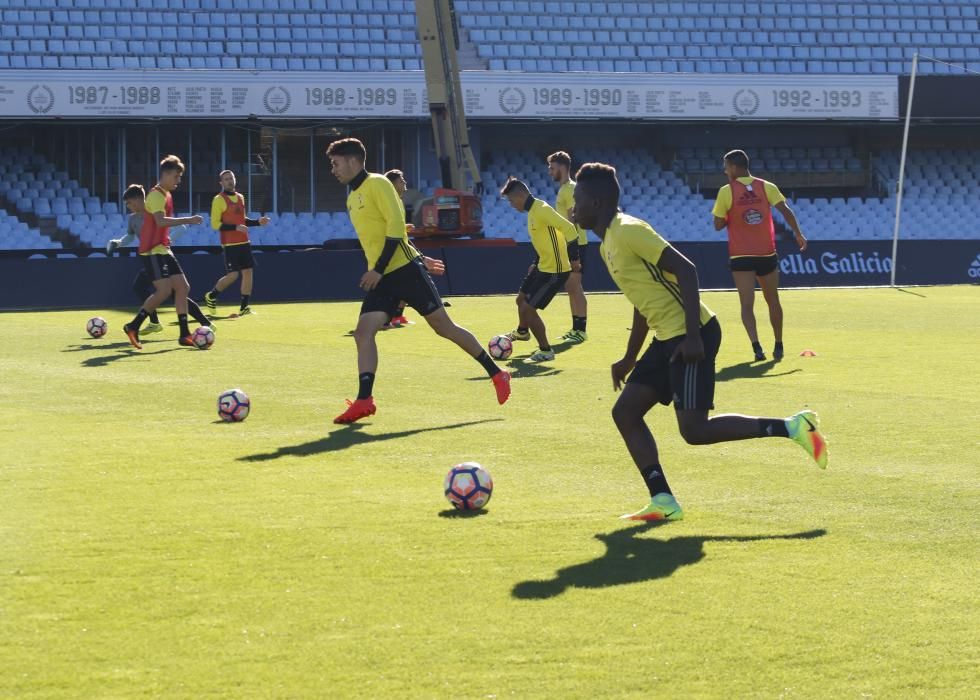 Últimos preparativos de los celestes antes del arranque liguero. Eduardo Berizzo pone fin a la pretemporada en Balaídos con un entrenamiento a puerta cerrada.