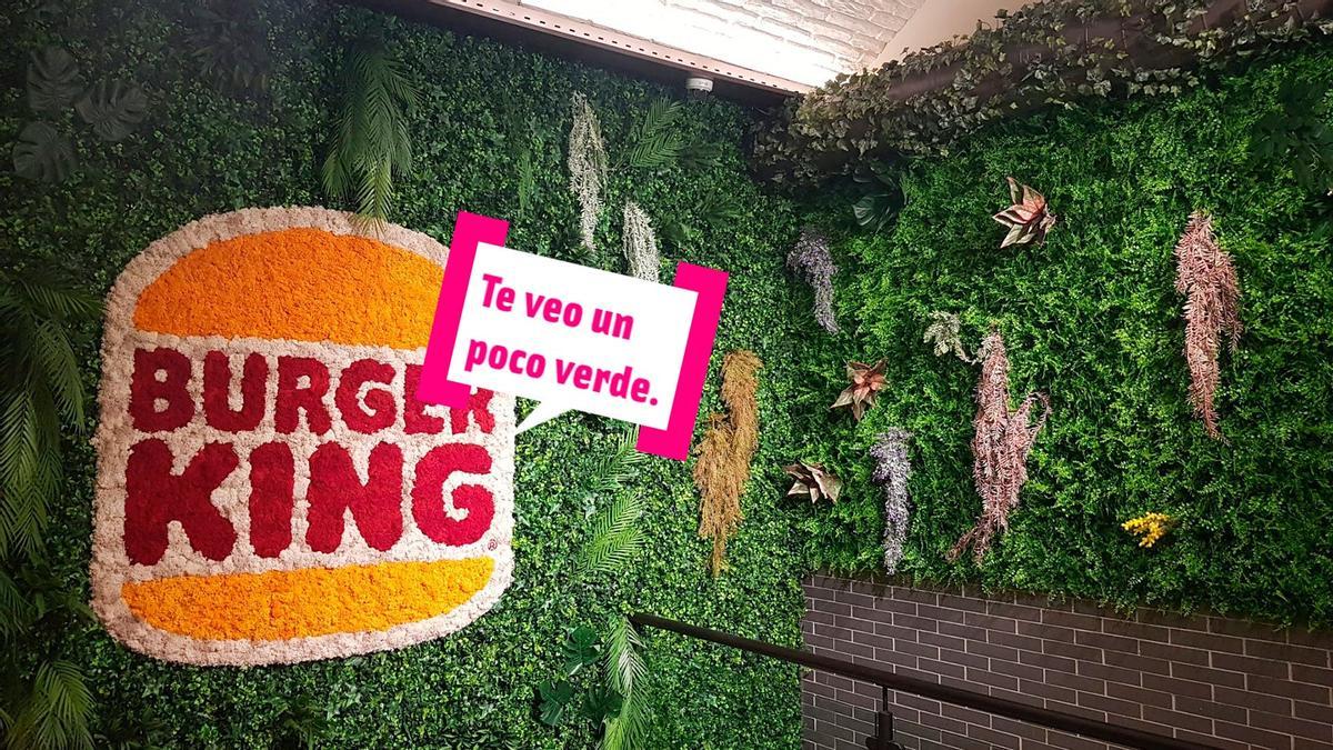 Restaurante vegetariano Burger King