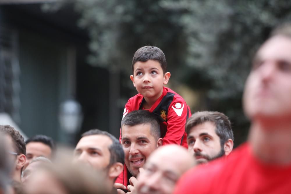 Recibimiento a los héroes del Mallorca