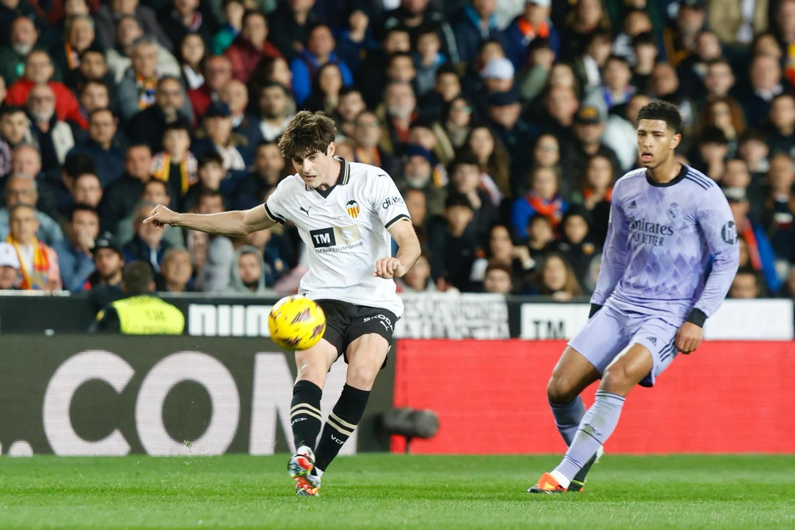 El Valencia CF - Real Madrid, en imágenes