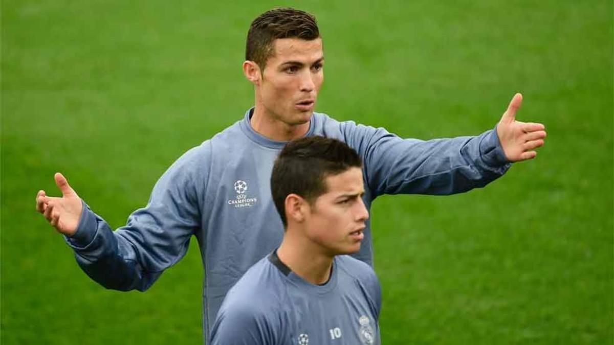 Cristiano Ronaldo aconsejó a James Rodríguez