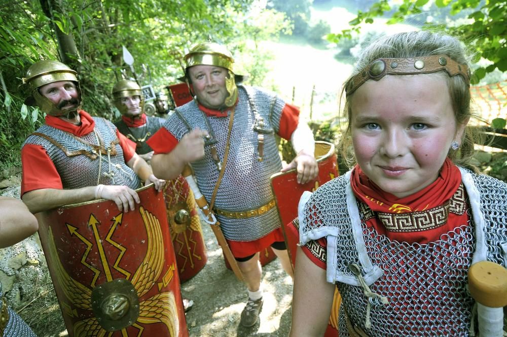 Batalla entre astures y romanos en Carabanzo