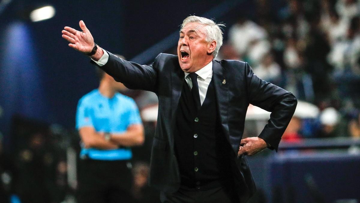 Carlo Ancelotti durante la final de la Supercopa de España 2024