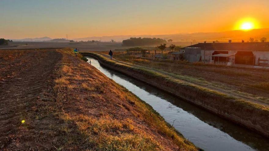 La séquia és una infraestructura bàsica per proveir d'aigua Manresa