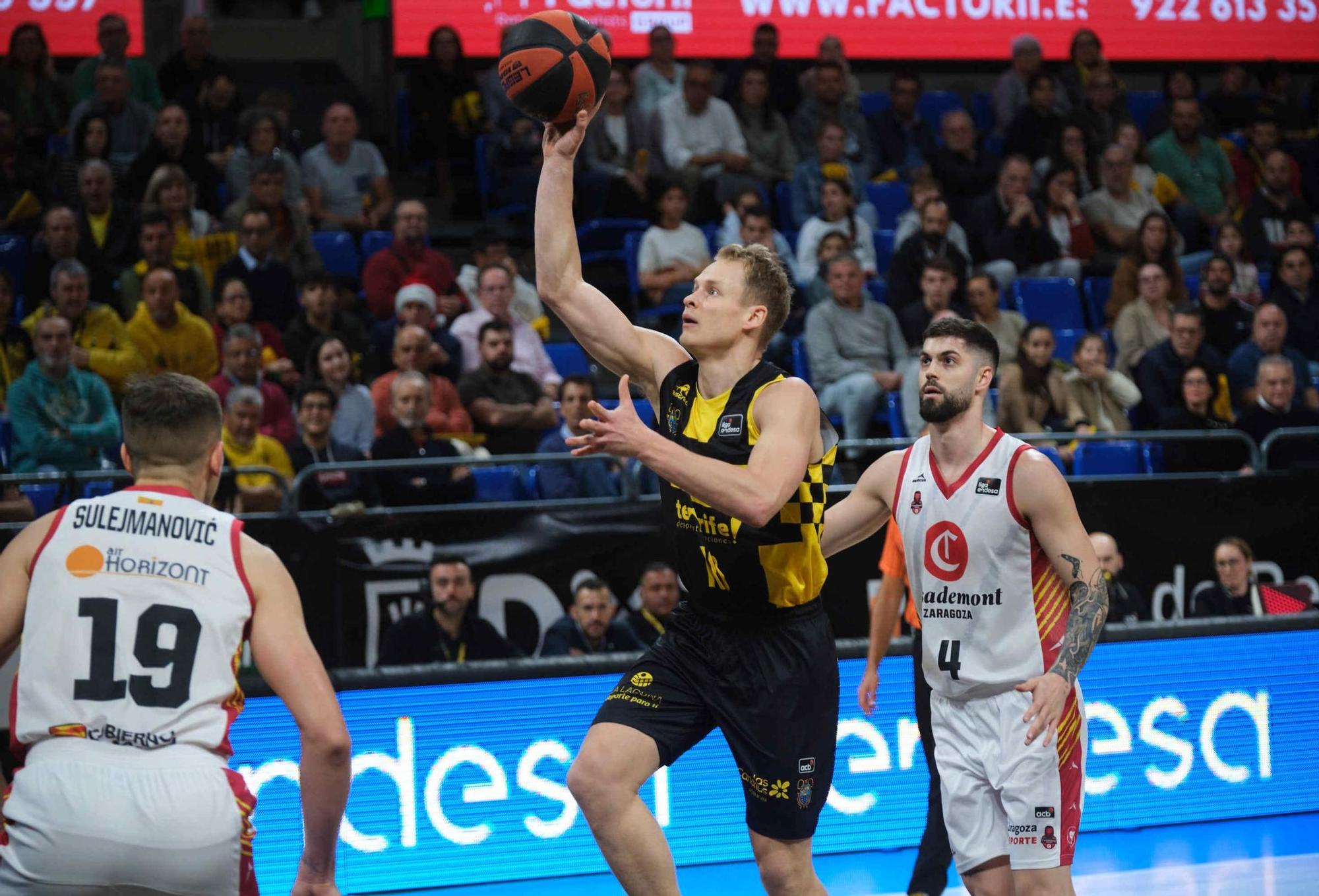 Partido de Liga Endesa Lenovo Tenerife-Zaragoza