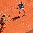 Granollers y Zeballos, durante su partido