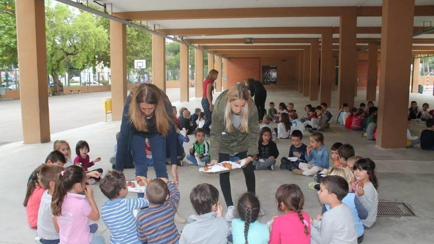 &#039;Bunyols&#039; en el colegio público Jaume I