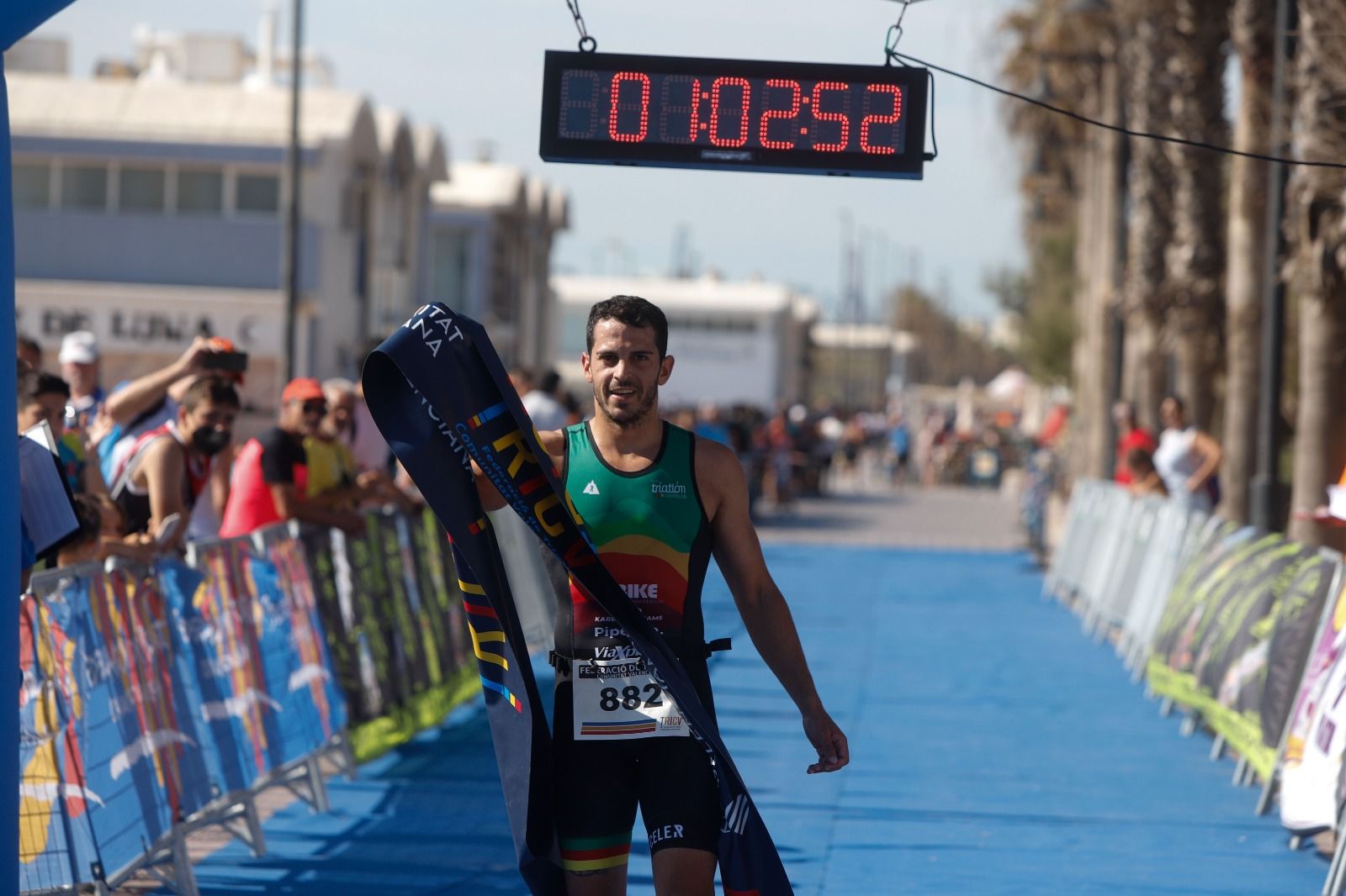 El Triatlón Playa de la Malvarrosa, en imágenes