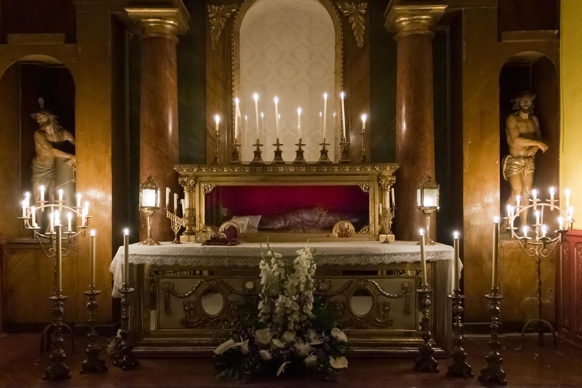 Cristo de La Cama de la Sangre de Cristo.